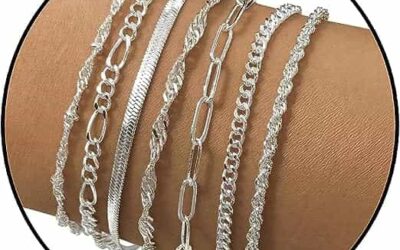 pulsera hombre plata