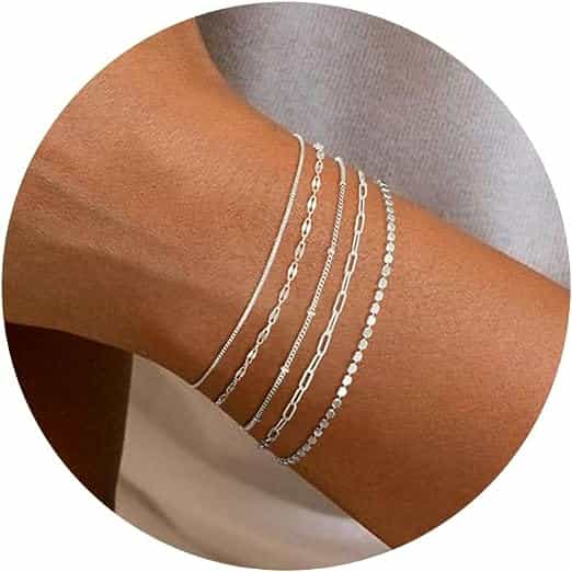 pulsera mujer plata